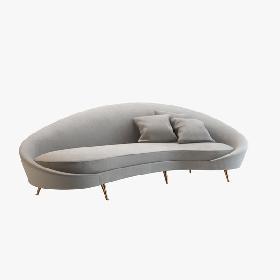 Ico Parisi - Curved Sofa
